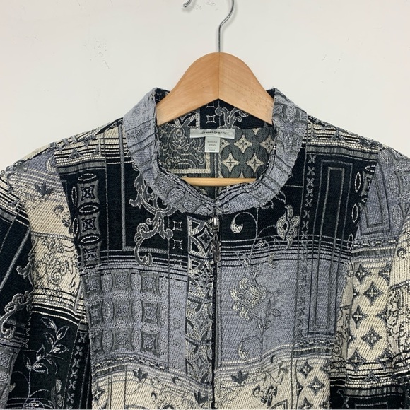 Vintage Dressbarn Embroidered Tapestry Jacket - Picture 5 of 11